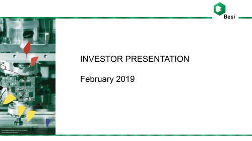 INVESTOR PRESENTATION