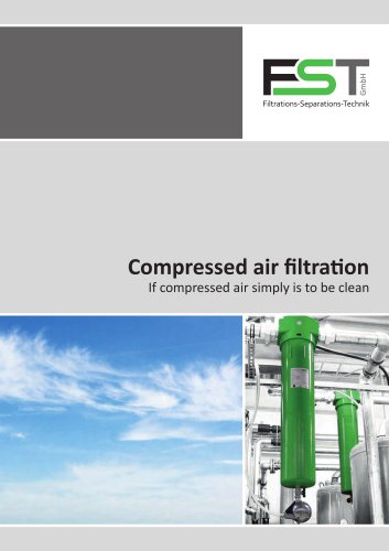 FST filtration: FCA / FWS series