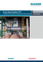 Drum dryer and cooler - reduced energy consumption