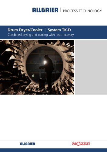 Drum Dryer and Cooler - with heat recovery