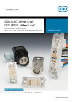 ODU-MAC® Silver-Line / ODU DOCK® - Catalog