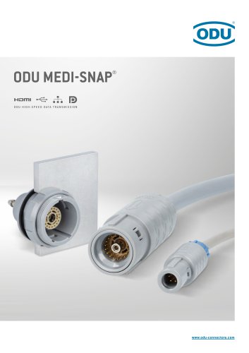 ODU MEDI-SNAP&reg; &ndash; Catalog