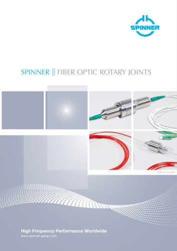 Fiber Optic Rotary Joints