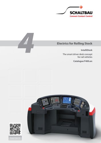 IntelliDesk The smart driver desk concept for rail vehicles Catalogue F400