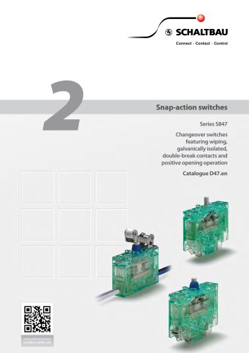 Snap-action switches, S847