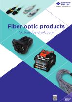 Fiber optic products