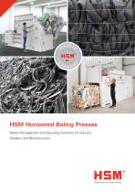 Horizontal Baling Presses