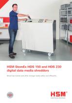 HSM StoreEx HDS 150 and HDS 230