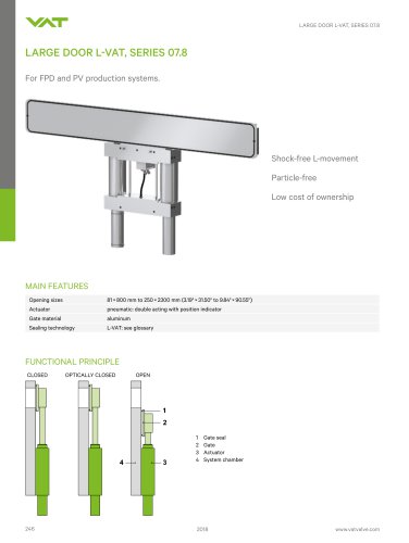 07.8 SERIES - LARGE DOOR L-VAT