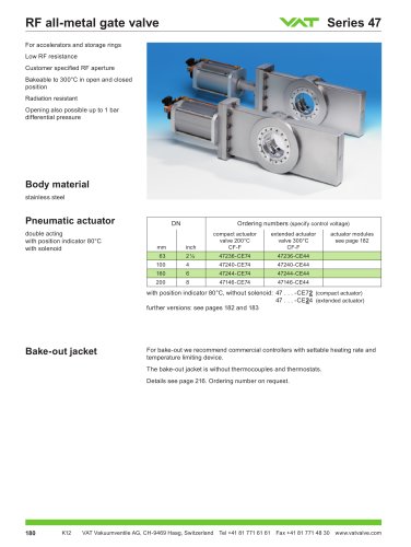 471 - RF all-metal gate valve