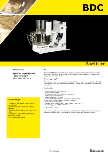 Bowl tilter