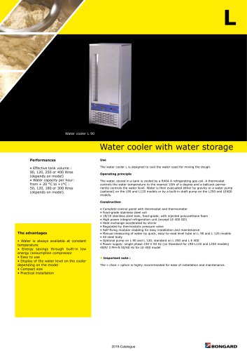 Water cooler L 90