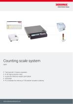Counting scale system 5800