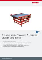 Dynamic scale - Transport & Logistics Objects up to 30 kg