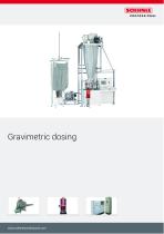 Gravimetric dosing