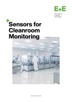 Sensors for Cleanroom Monitoring