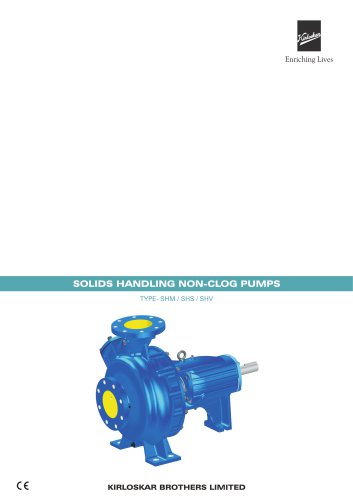 SHS Solid Handling Sump Pump