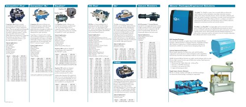 MD Pneumatics Blower Selector Guide