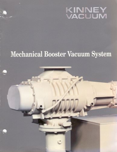 Mechanical Booster Vacuum Systems