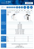 Data Sheet (German) – Electric steam generator E 320 MX