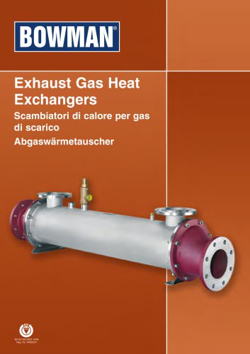 Exhaust Gas Heat Exchanger product specs