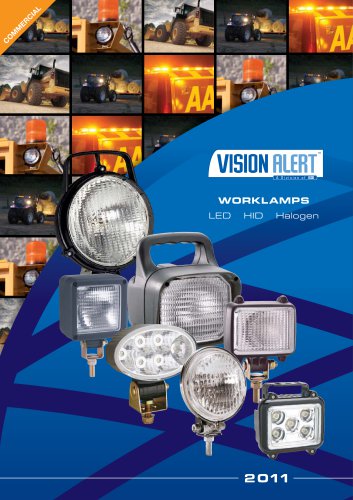 Vision Alert Worklamp Range 2011