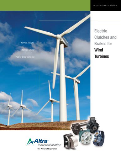 Electric Clutches & Brakes for Wind Turbines