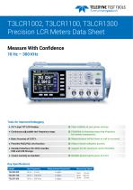 T3LCR1002, T3LCR1100, T3LCR1300 Precision LCR Meters