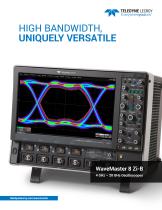 WaveMaster 8 Zi-B 4 GHz – 20 GHz Oscilloscopes