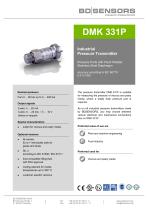 data sheet DMK 331 P