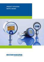 Product Catalogue - Digital Gauges