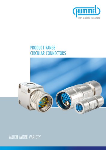 Product range Circular Connectors