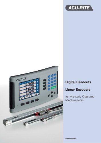 Digital Readouts Linear Encoders for Manually Operated Machine Tools