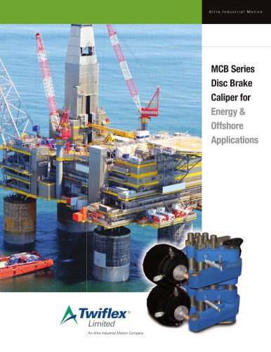 MCB Series Disc Brake Caliper for Energy & Offshore Applications