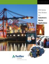 VCS Series Disc Brakes for Industrial & Marine Applications