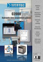C2000 Hydraulic data acquisition system