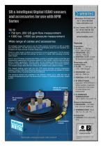 SR & Intelligent Digital (CAN) sensors and accessories for use with HPM Series