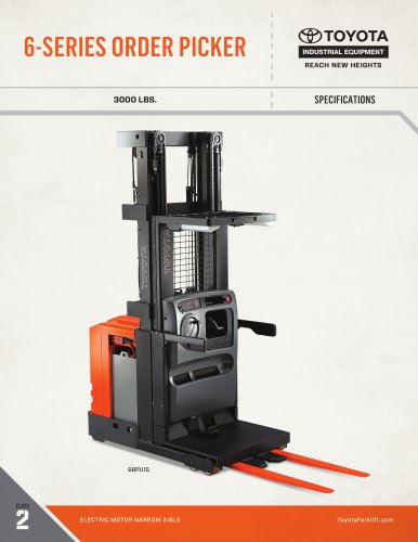 6-SERIES ORDER PICKER