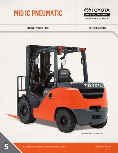 Mid IC Pneumatic Forklift