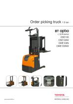 BT Optio L & M-series - Order picking truck 1.0 ton