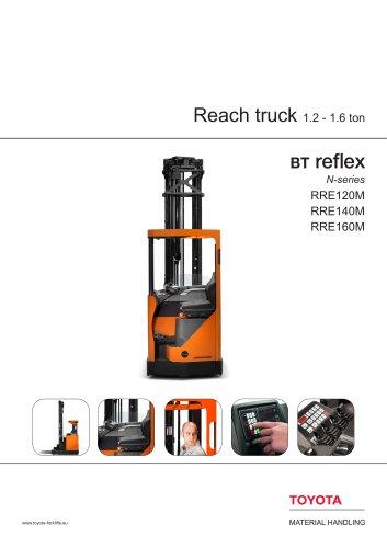 BT Reflex N-series - Reach truck 1.2 - 1.6 ton