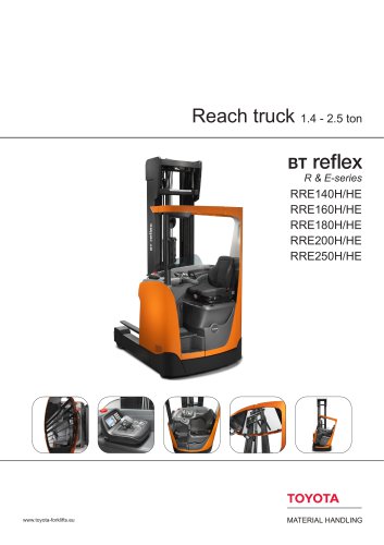 BT Reflex R & E-series - Reach truck 1.4 - 2.5 ton