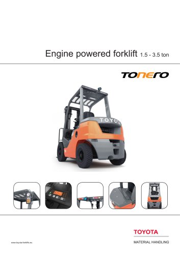 Tonero - Engine powered forklift 1.5 - 3.5 ton