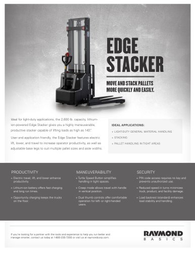 EDGE STACKER