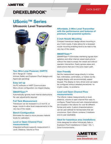 USonic™ Series