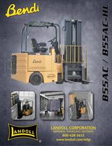 B55 AC -HL Narrow Aisle Sing.e/Double Pallet Handling Forklift