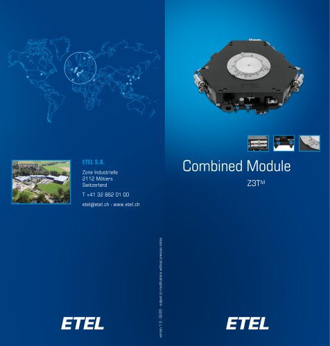 Combined Module Z3TM flyer