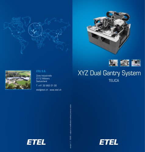 XYZ Dual Gantry System TELICA flyer