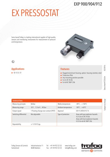 Data Sheet EXP 900/904/912