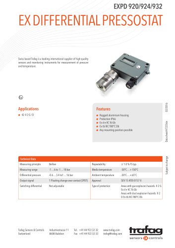 Data Sheet EXPD 920/924/932